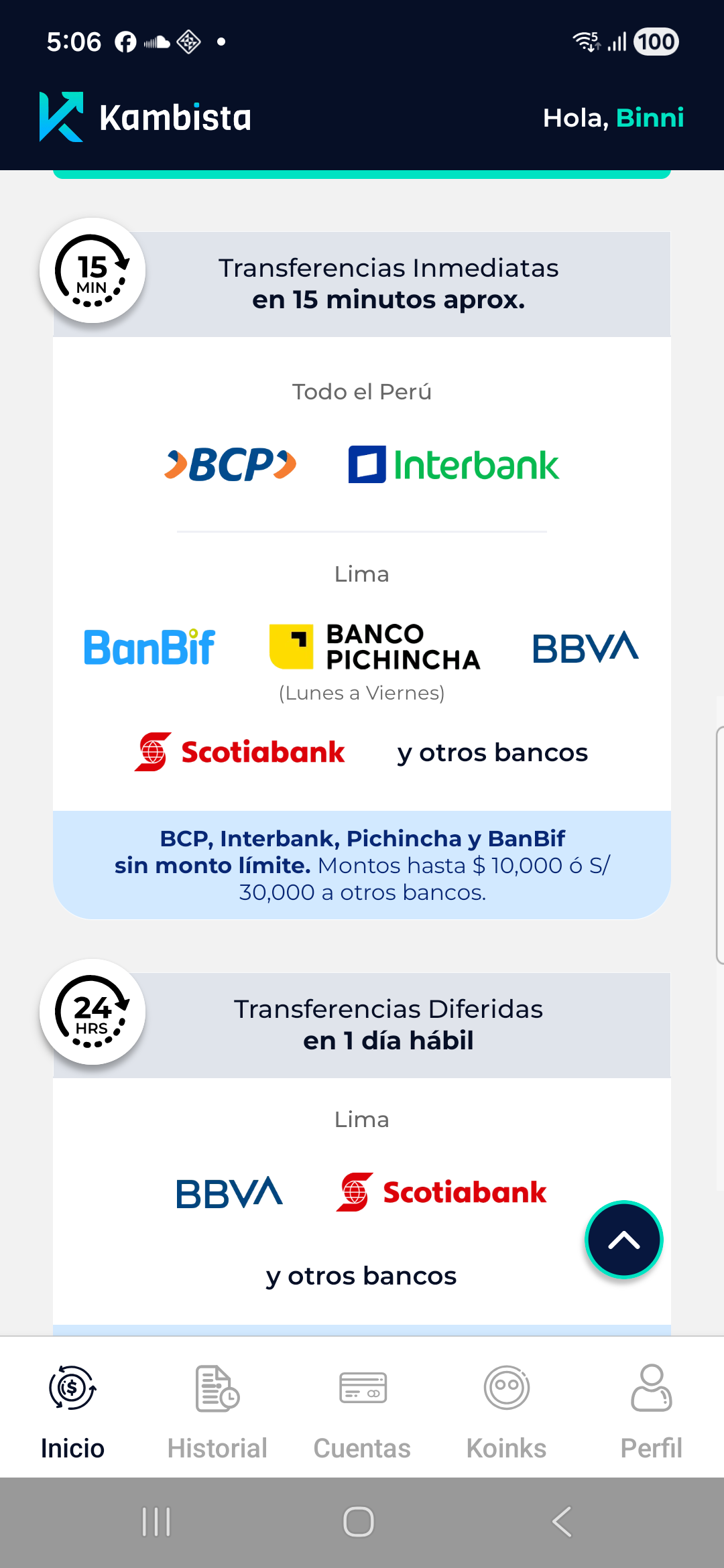 Bank coverage