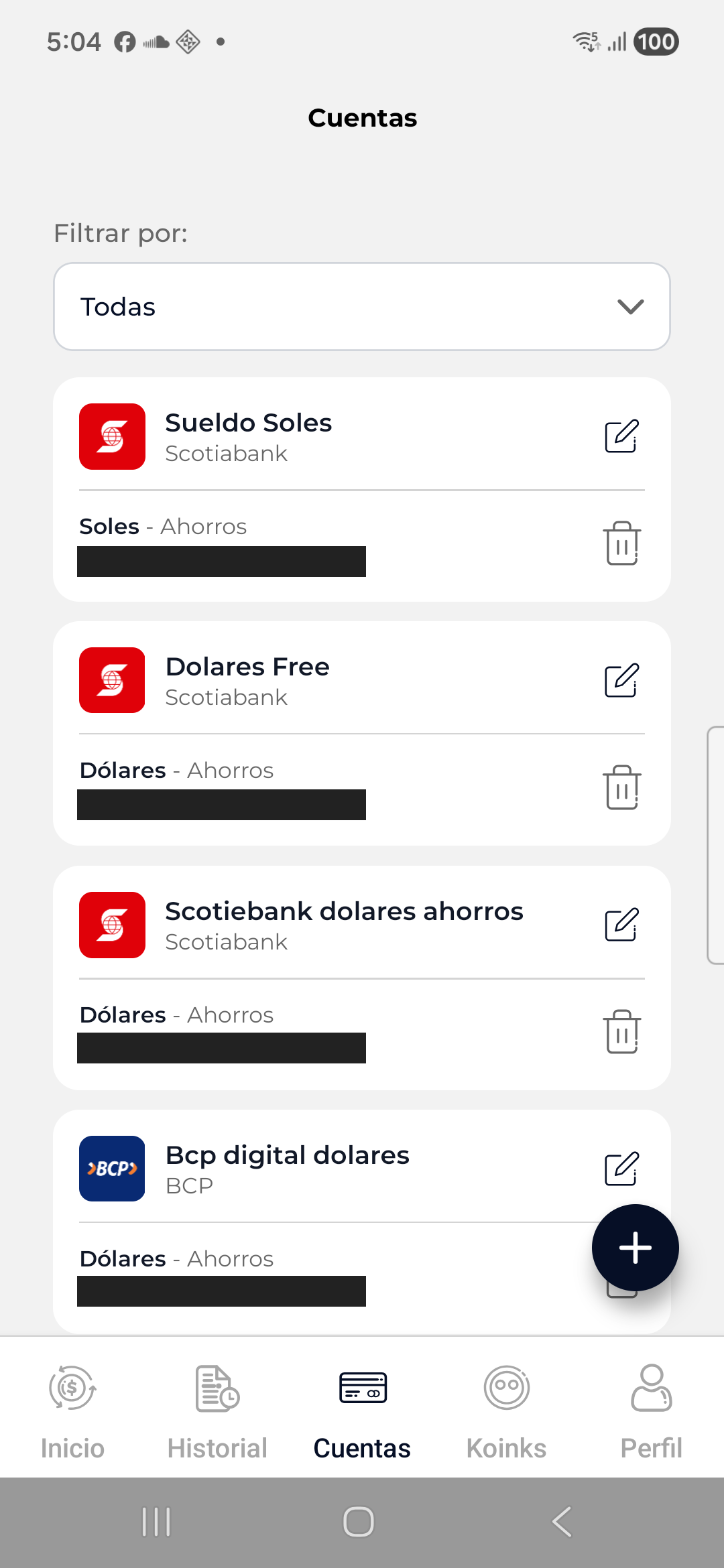 Kambista accounts